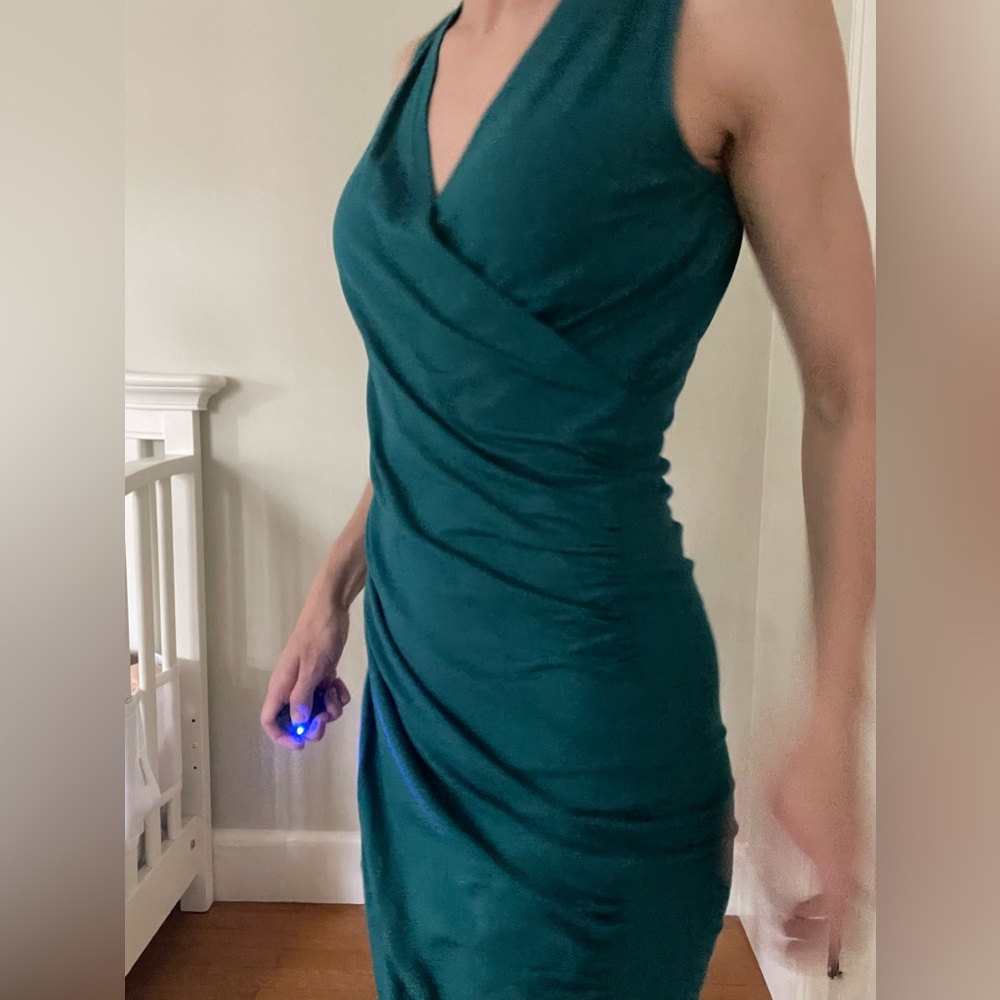 Ann Taylor Teal Dress! 👗👠
